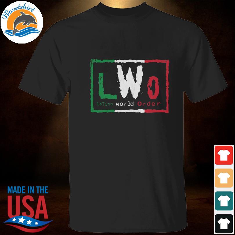Lwo latino world order logo 2023 shirt