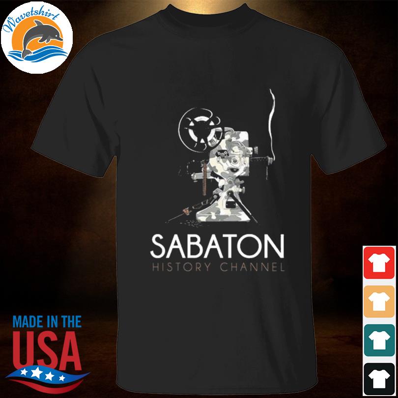 Sabaton history channel shirt