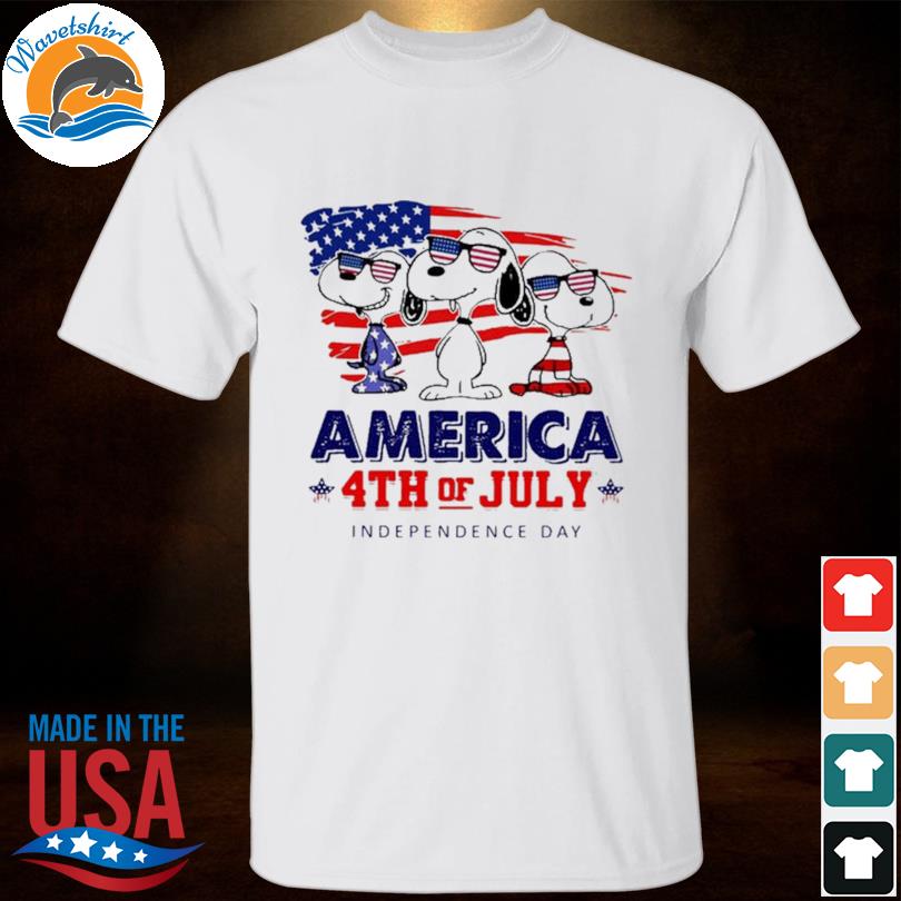Snoopy American 4th of july independence 2023 shirt