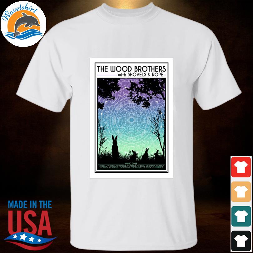Spring tour 2023 the wood brothers shirt