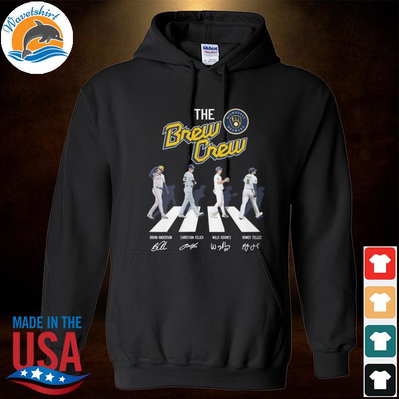 Milwaukee Brewers The Brew Crew Abbey Road Signatures Shirt, hoodie,  sweater, long sleeve and tank top