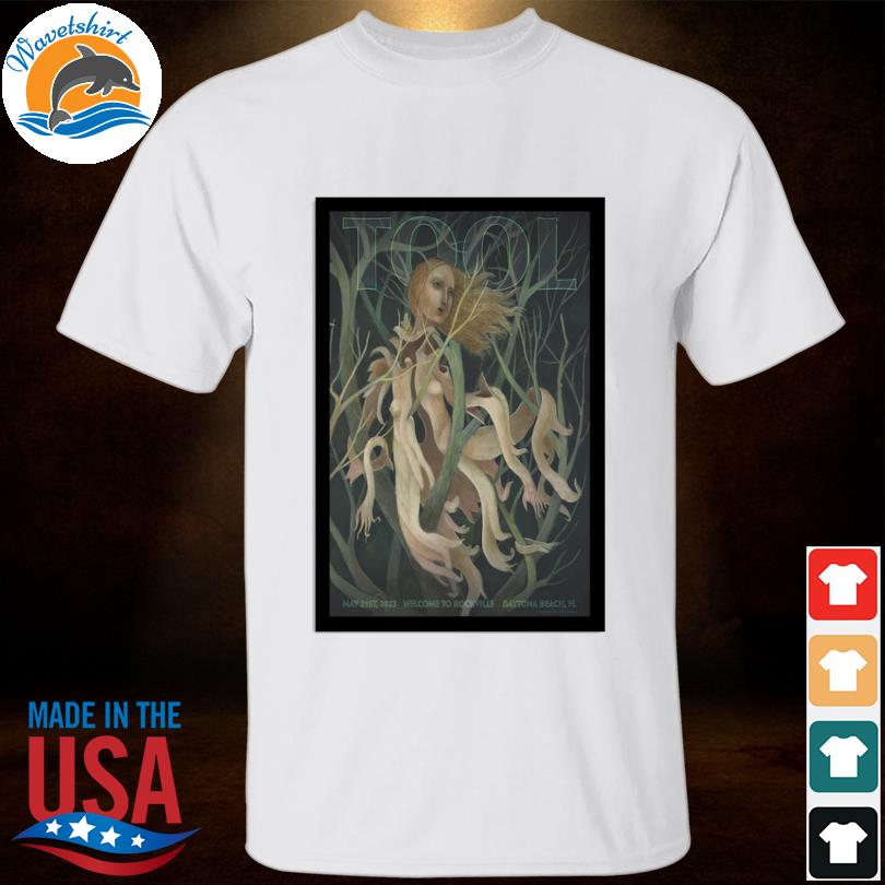 Tool band poster daytona beach fl 2023 tour shirt