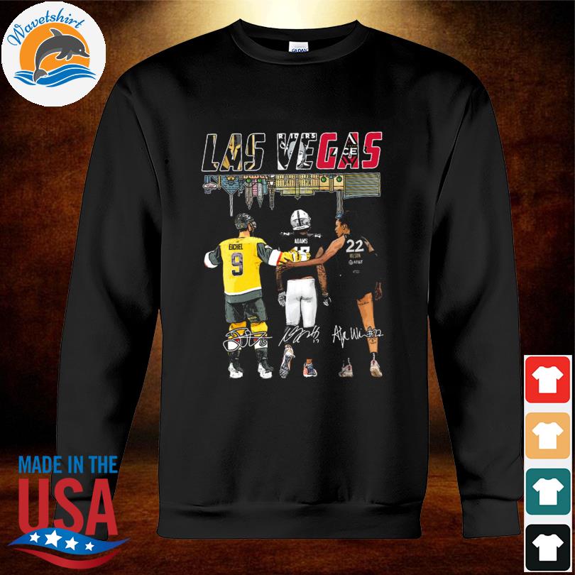 Vegas Golden Knights Los Vegas Raiders Las Vegas Aces signatures 2023 shirt,  hoodie, sweater, long sleeve and tank top