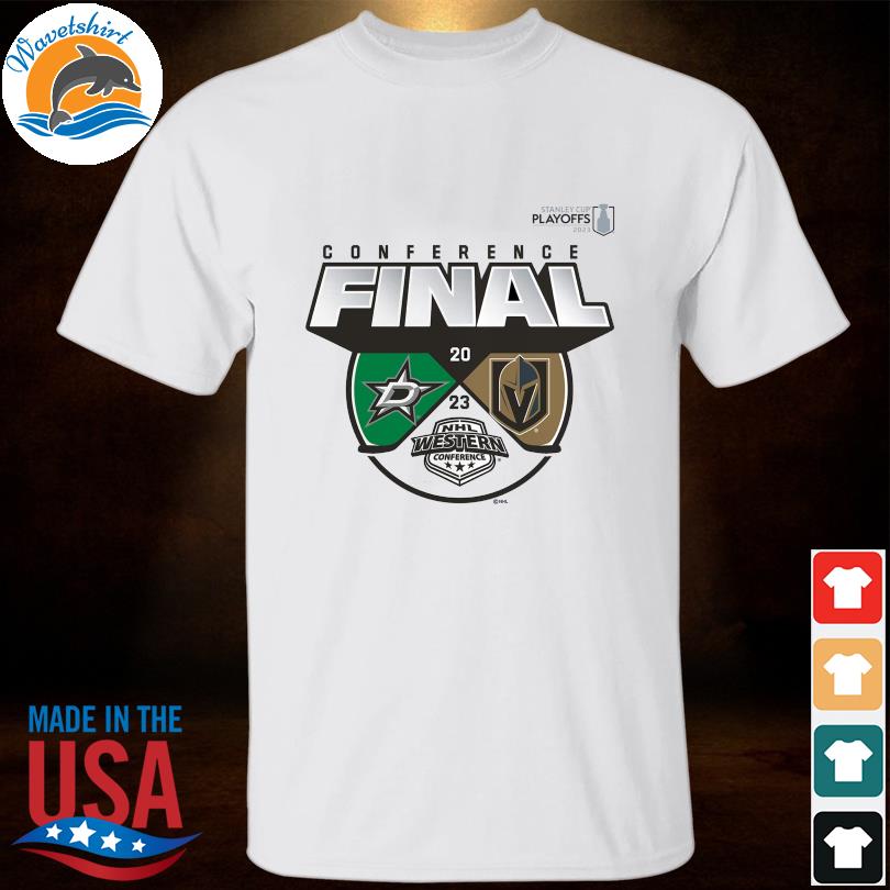 Vegas Golden Knights vs. Dallas Stars 2023 Stanley Cup Playoffs Western Conference Final Matchup T-Shirt