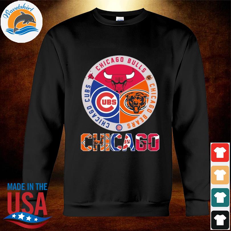 Chicago Cubs circle bear logo shirt, hoodie, sweatshirt, ladies tee and  tank top