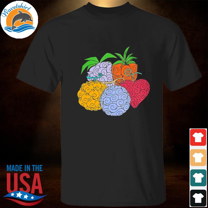 Crunchyroll one piece devil fruit shirt