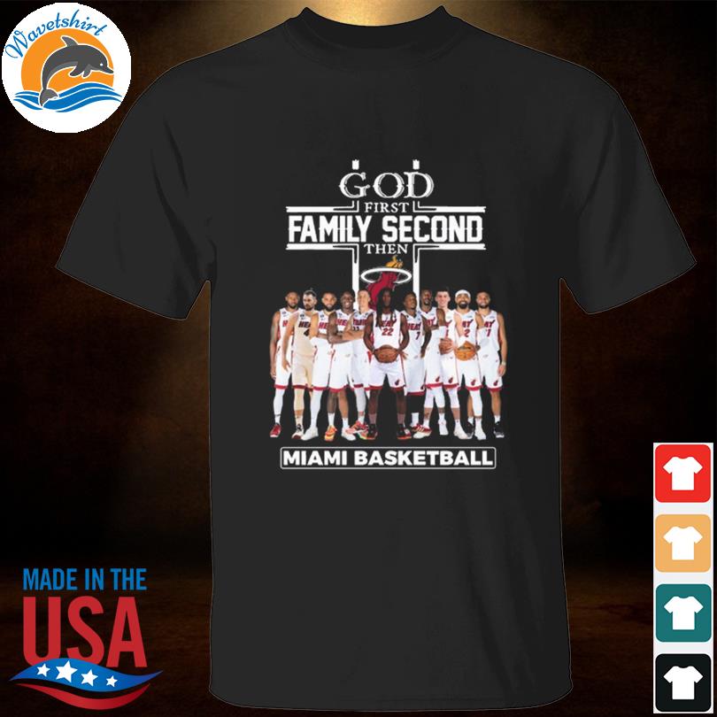 God First Family Second Then Chicago Cubs Baseball Shirt