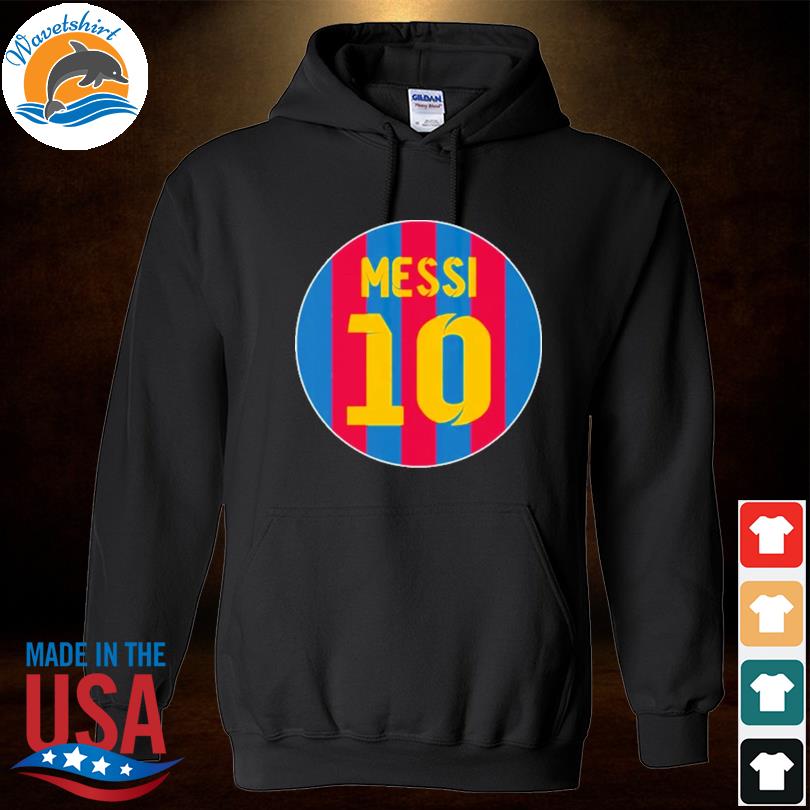 TeeShirtPalace Messi Number 10 Retired Soccer Jersey Kids T-Shirt