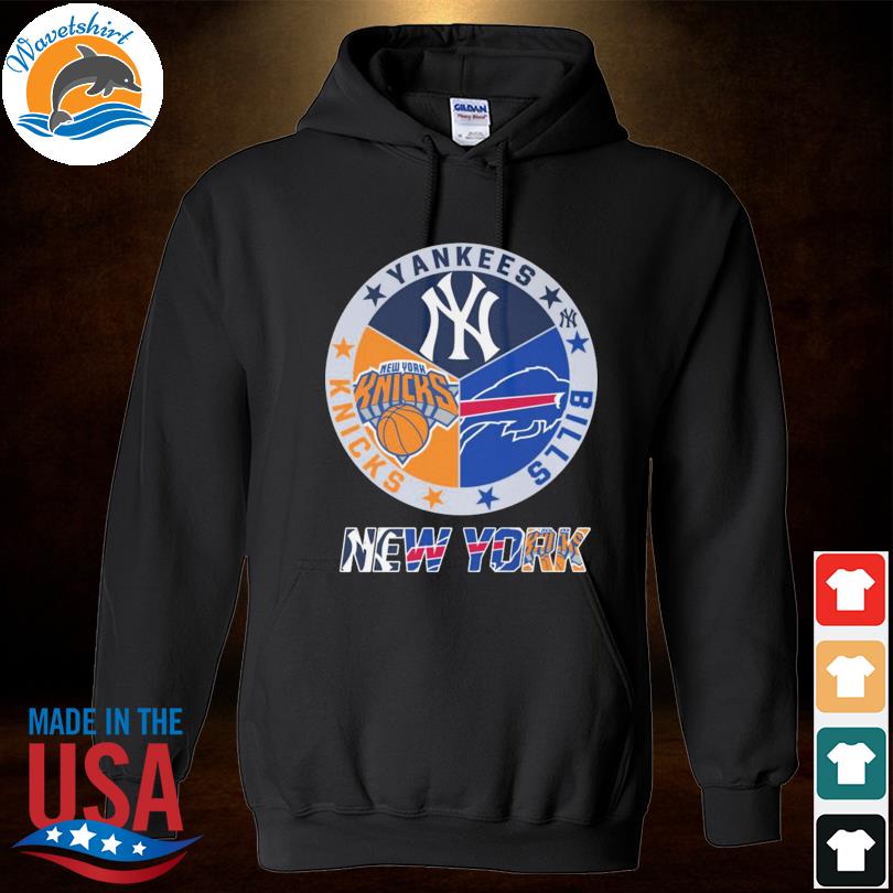 New York sports team yankees bills knicks 2023 shirt, hoodie, sweater, long  sleeve and tank top