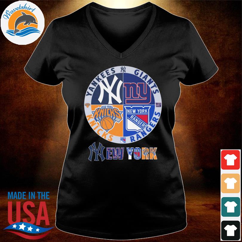 New York Yankees Mets Rangers Giants sport teams logo shirt, hoodie,  sweater, long sleeve and tank top