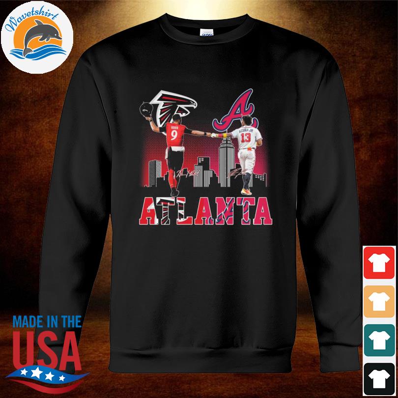 Atlanta Falcons Ridder And Braves Acuna Jr City Champions shirt