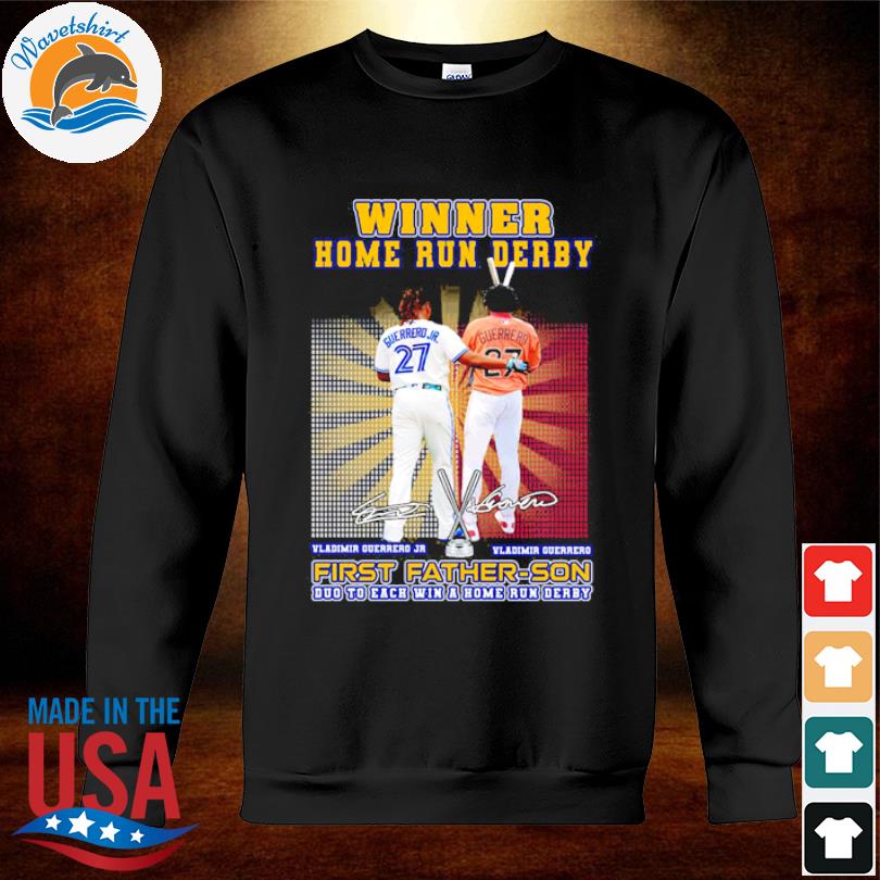 Vladimir Guerrero Jr, Vladimir Guerrero Winner Home Run Derby Signatures  shirt, hoodie, sweater, long sleeve and tank top