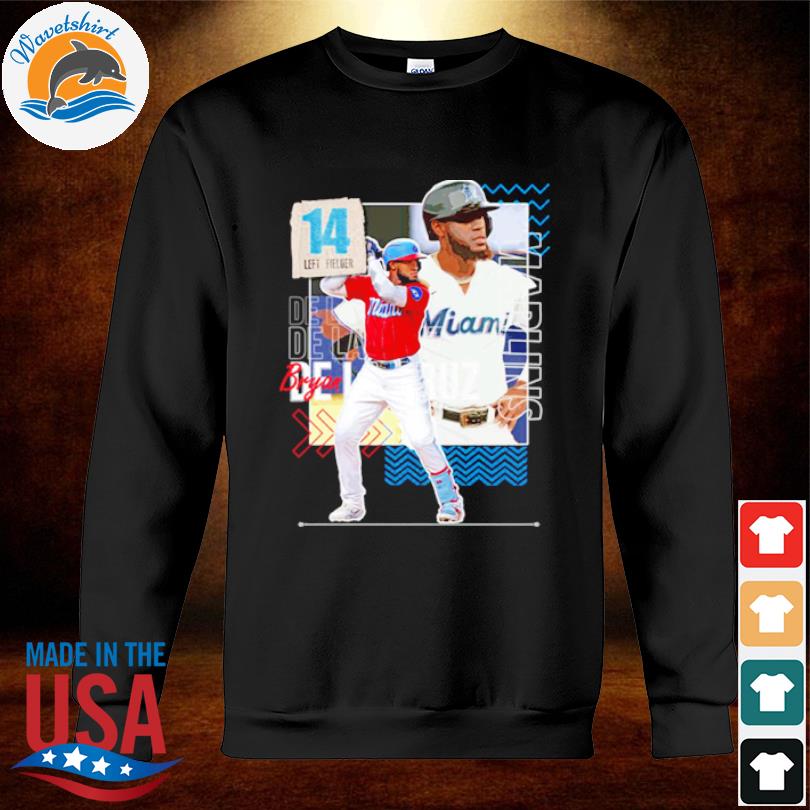 Bryan De La Cruz Baseball Marlins shirt, hoodie, sweatshirt and tank top