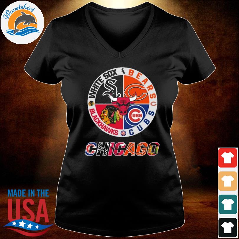 Chicago White Sox Bears Cubs Blackhawks 2023 Shirt, hoodie