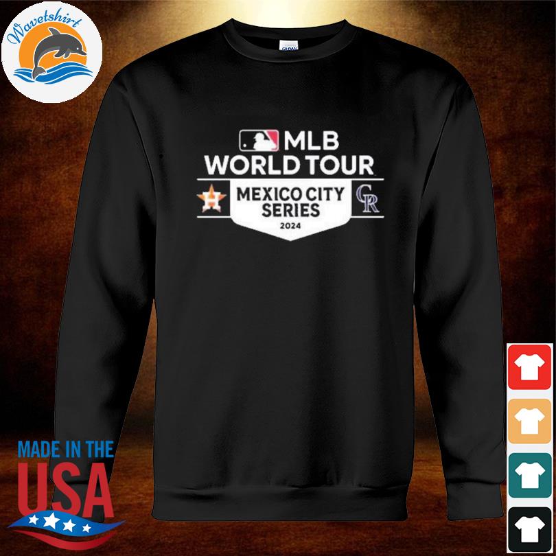 MLB World Tour Houston Astros logo T-shirt, hoodie, sweater, long