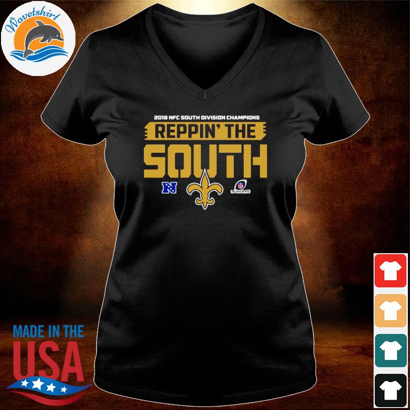 New Orleans Saints 2018 NFC south division champions reppin' the