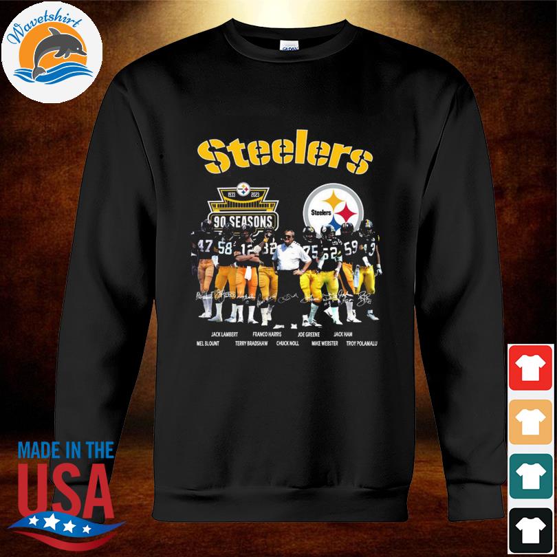 Pittsburgh Steelers Players The Legends Signatures T-shirt,Sweater, Hoodie,  And Long Sleeved, Ladies, Tank Top