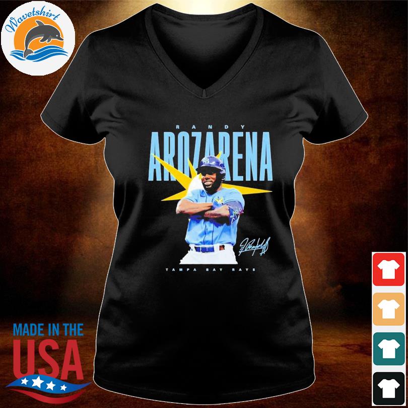 Randy Arozarena Tampa Bay Rays signature 2023 shirt - Limotees