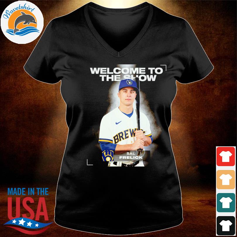 Sal Frelick Milwaukee Brewers Welcome To The MLB Show T-Shirt