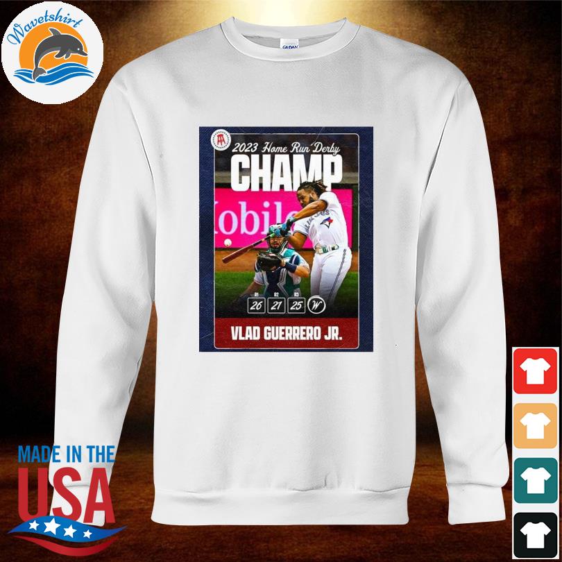 Vlad Guerrero Jr The 1st Father Son Duo To Win The Home Run Derby 2023 T  Shirt - Reallgraphics