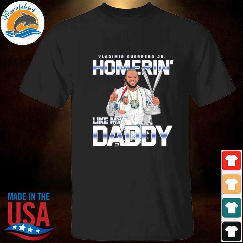 Vladimir Guerrero Jr Father And Son Home Run Derby Champs Signatures Shirt  - Shibtee Clothing