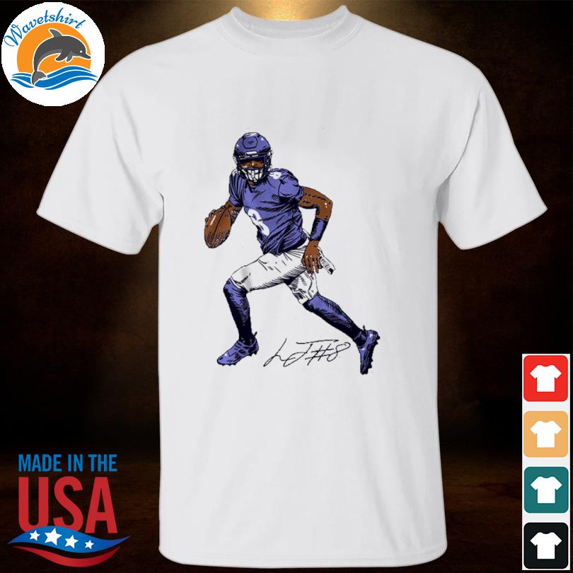 Lamar Jackson Superstar Pose signature shirt, hoodie, sweater, long sleeve  and tank top