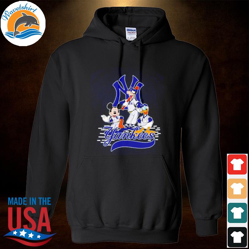 Mickey Mouse Pluto Donald Duck New York Yankees shirt, hoodie