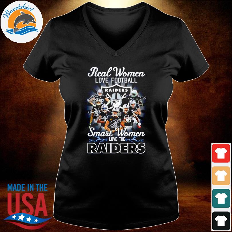 Las Vegas Raiders Real Women Love Football Smart Women Love The