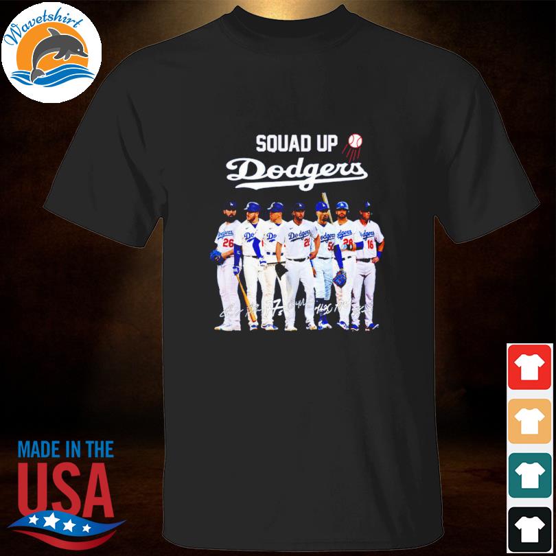 Squad Up Los Angeles Dodgers 2023 Signatures Shirt, hoodie, sweater, long  sleeve and tank top