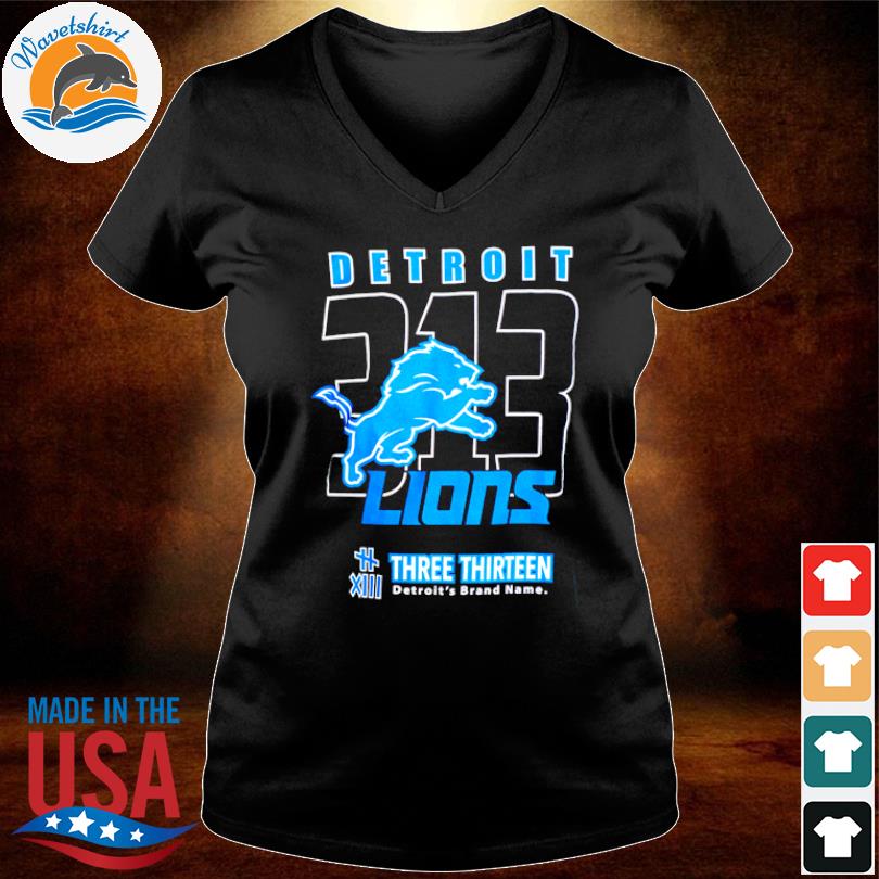 2023 Detroit Lions Three Thirteen Area Code T-shirt,Sweater