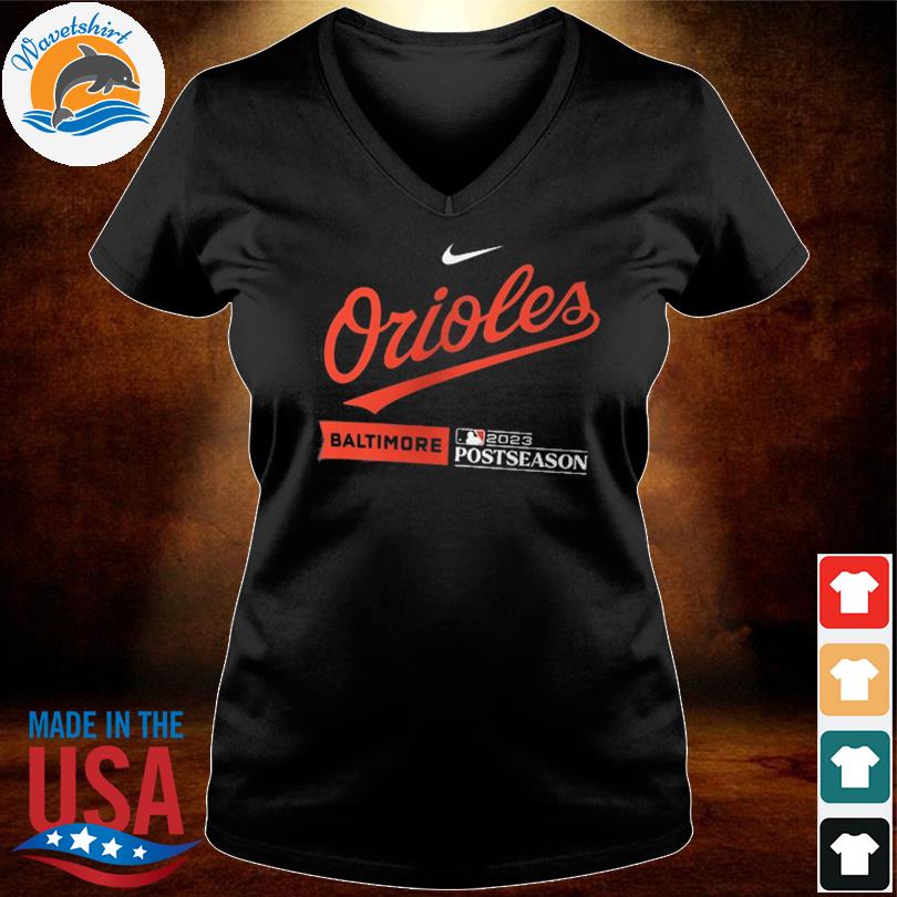 Baltimore Orioles Nike 2023 Postseason Authentic Collection Dugout T-Shirt