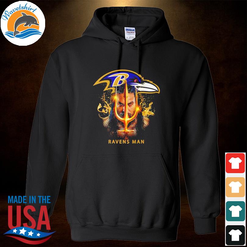 Official Baltimore Ravens Aquaman Ravens Man shirt, hoodie, sweater, long  sleeve and tank top