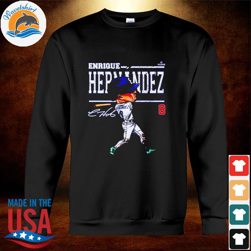 Enrique Hernandez Los Angeles D Cartoon baseball shirt, hoodie