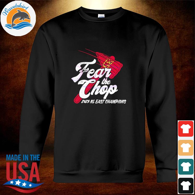 Fear The Chop Atlanta Braves 2023 Nl East Champions Shirt - Peanutstee