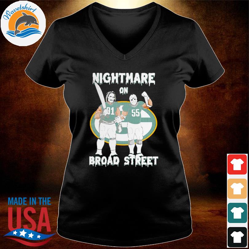 Green Bay Packers Nightmare On Broad Street T-Shirt