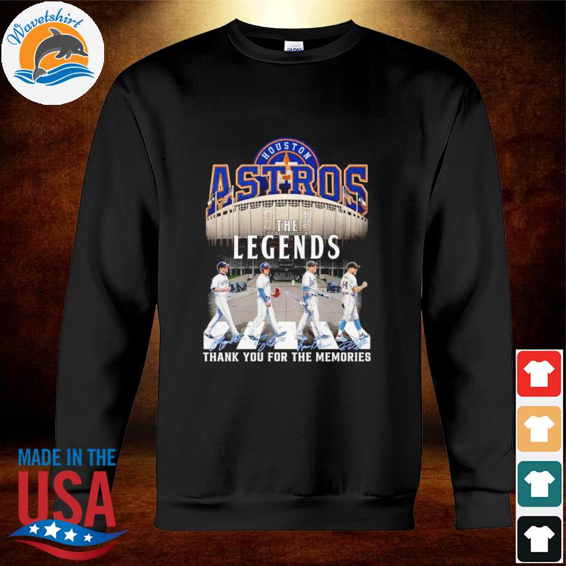 Houston Astros The Legends Thank You For The Memories Shirt, hoodie,  sweater, long sleeve and tank top