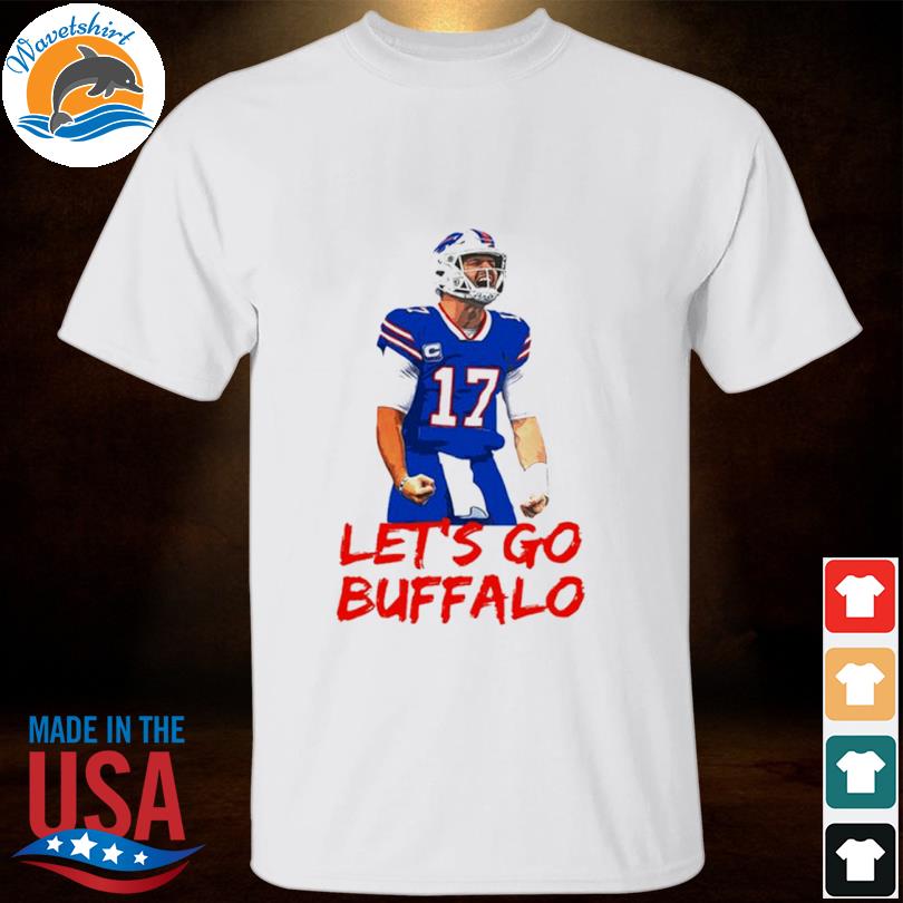 Josh Allen Let's Go Buffalo Shirt - Zerelam