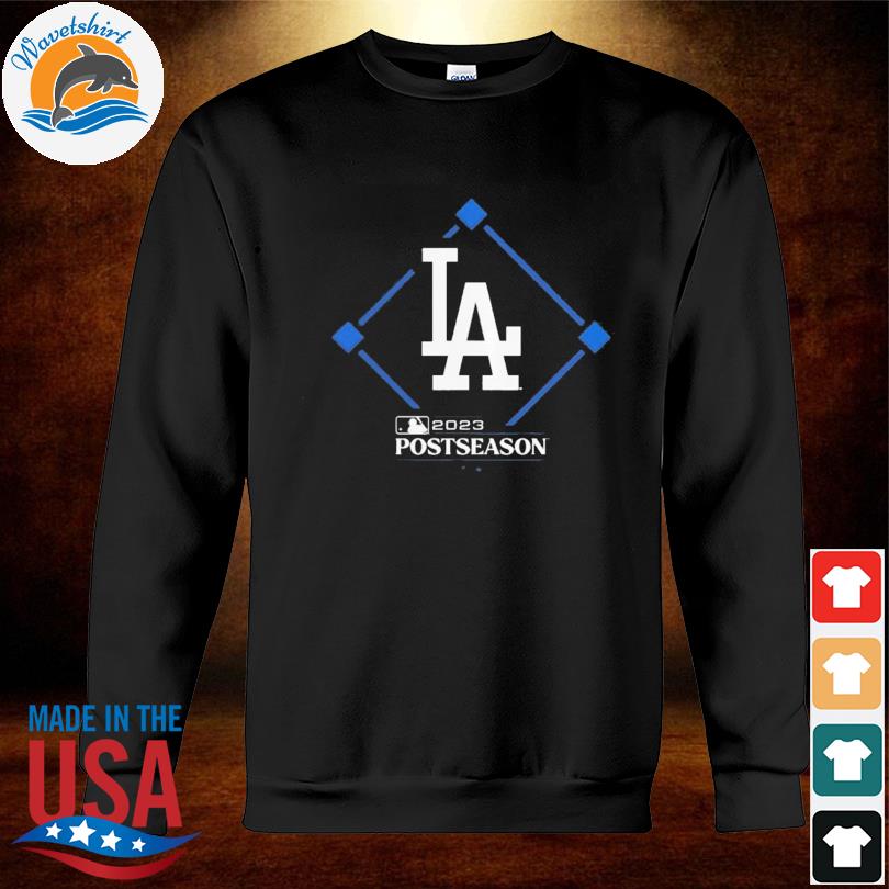 Los angeles Dodgers fanatics branded women's 2023 postseason around the  horn shirt, hoodie, sweater, long sleeve and tank top