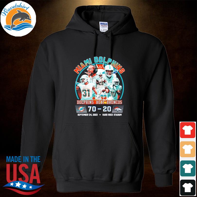 Dolphins Beat Broncos T Shirt - Limotees