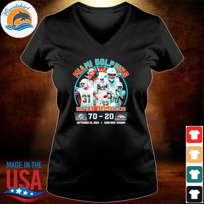 Dolphins Beat Broncos T Shirt - Limotees