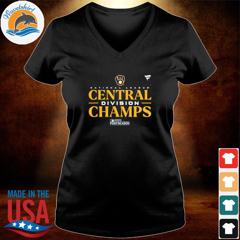 Original Milwaukee Brewers 2023 Nl Central Division Champions Locker Room  Shirts Hoodie Tank-Top Quotes