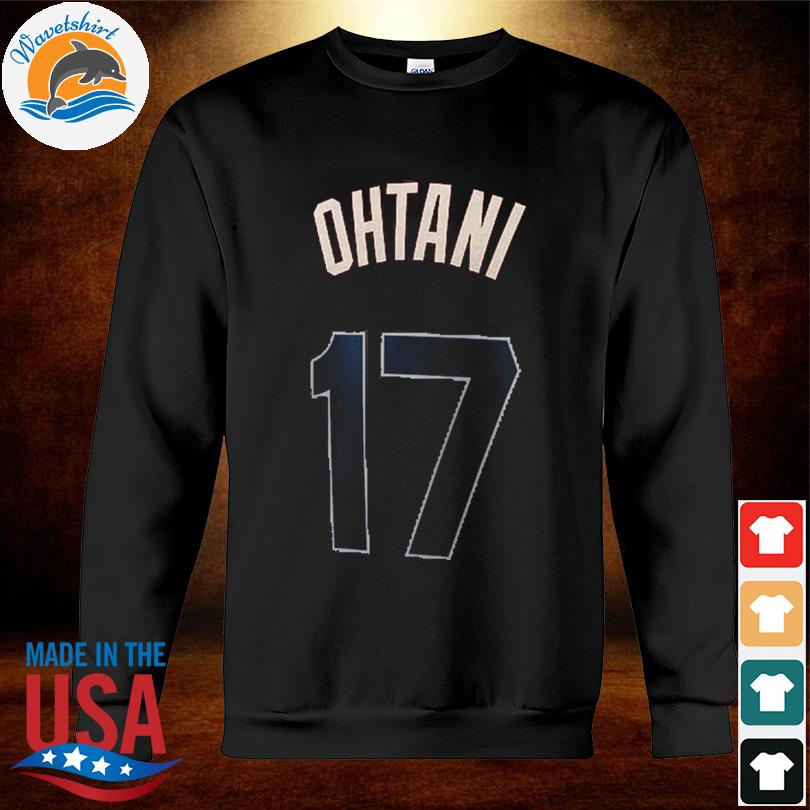 Shohei Ohtani Los Angeles Angels Nike Name & Number T-Shirt - Gray