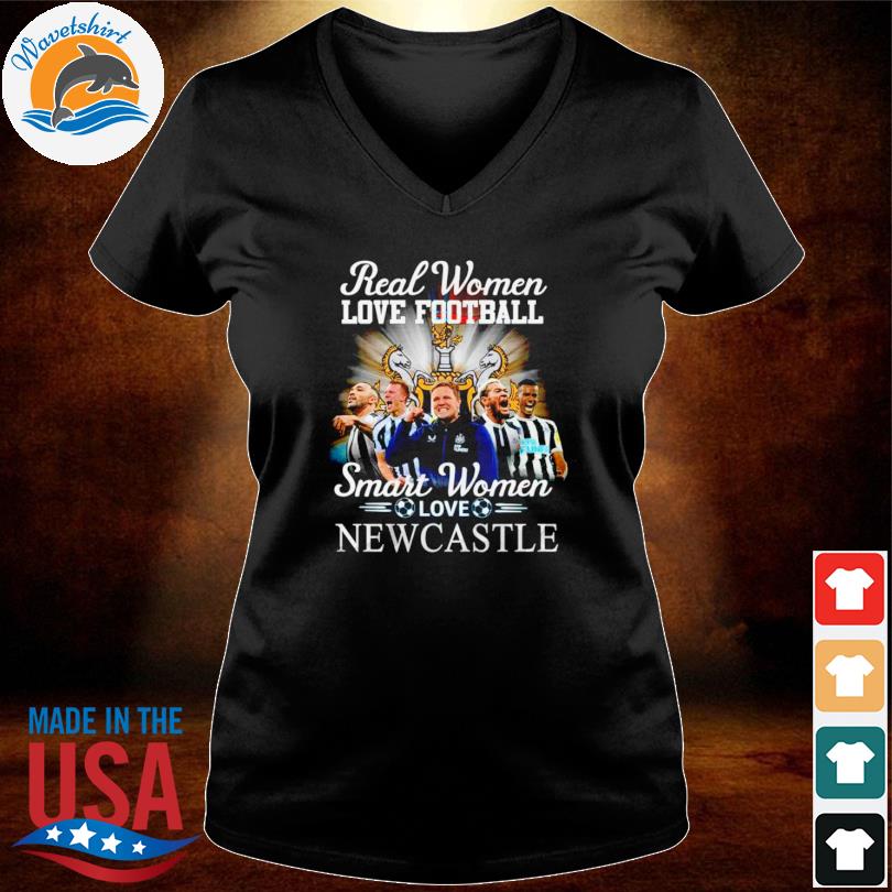 Official real Women Love Football Smart Women Love Newcastle T