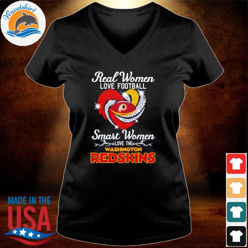 Real Women Love Football Washington Redskins T-Shirt, hoodie