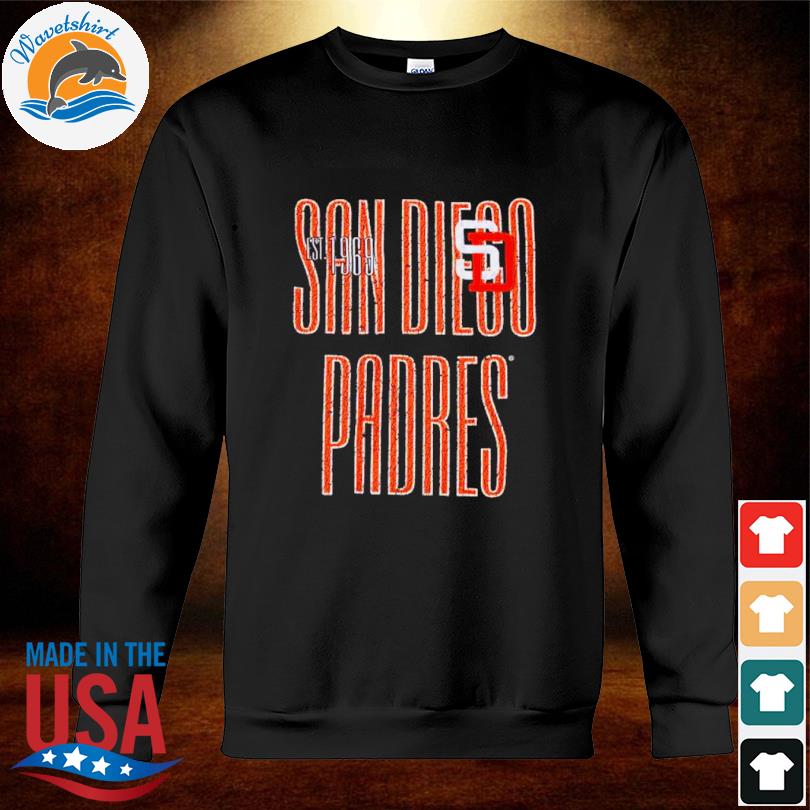 San Diego Padres baseball est. 1969 national league logo shirt, hoodie,  sweater, long sleeve and tank top