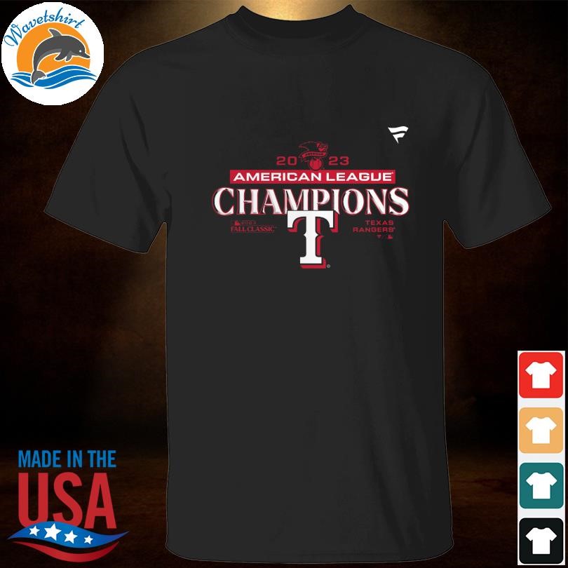 Men's Texas Rangers 2023 Postseason Locker Room T-Shirt Full Size