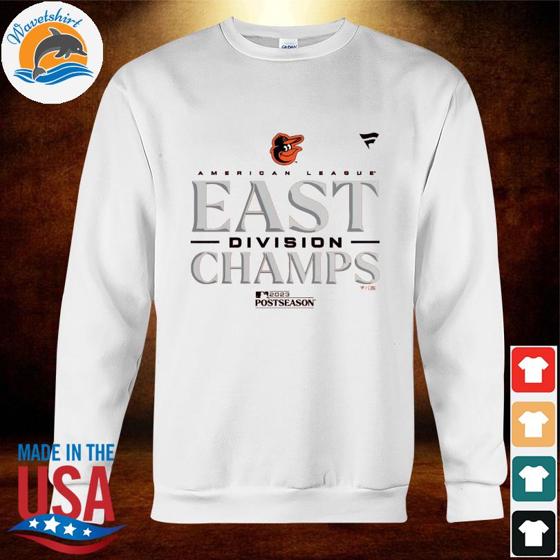 Baltimore Orioles 2023 AL East Division Champions Locker Room Big & Tall  Shirt, hoodie, sweater, long sleeve and tank top