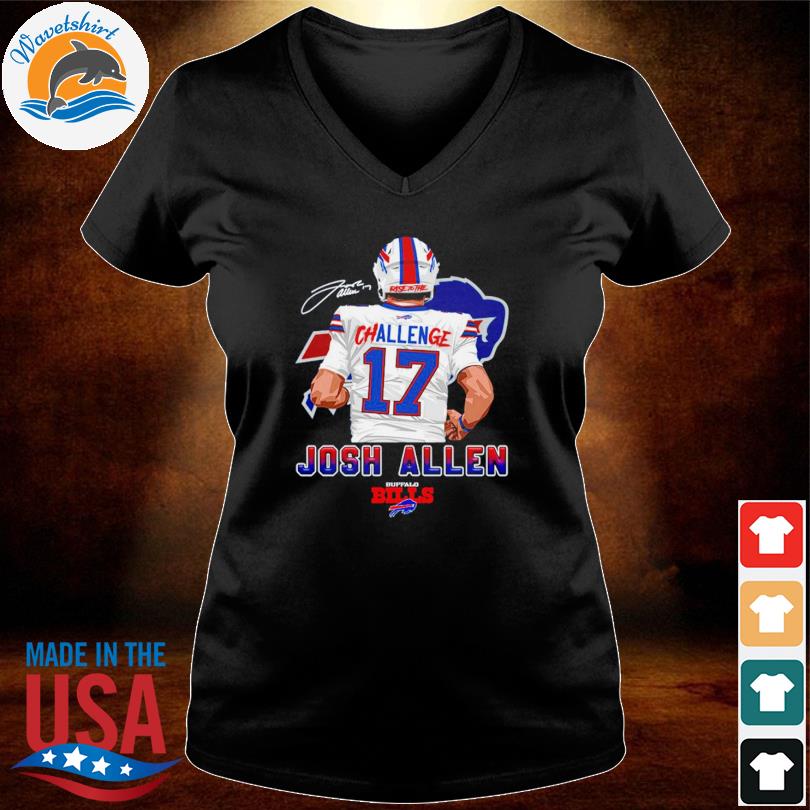 Buffalo Bills Challenge Josh Allen Signature shirt, hoodie, sweater, long  sleeve and tank top