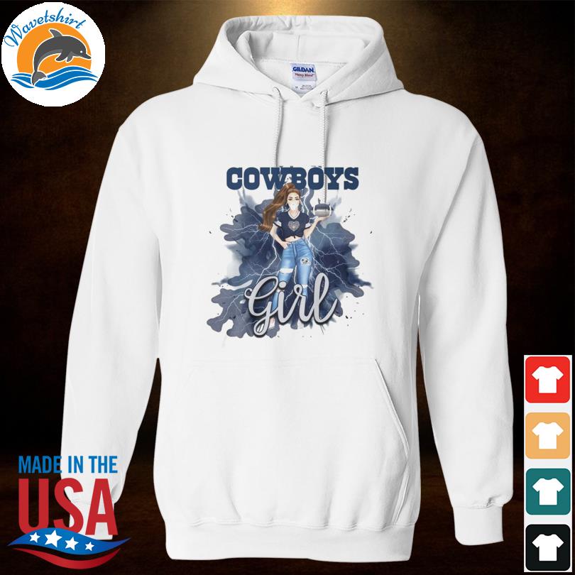 Trendy Dallas Cowboys T-Shirt Football Shirt Women Game Day Apparel Hoodie  - TeebyHumans