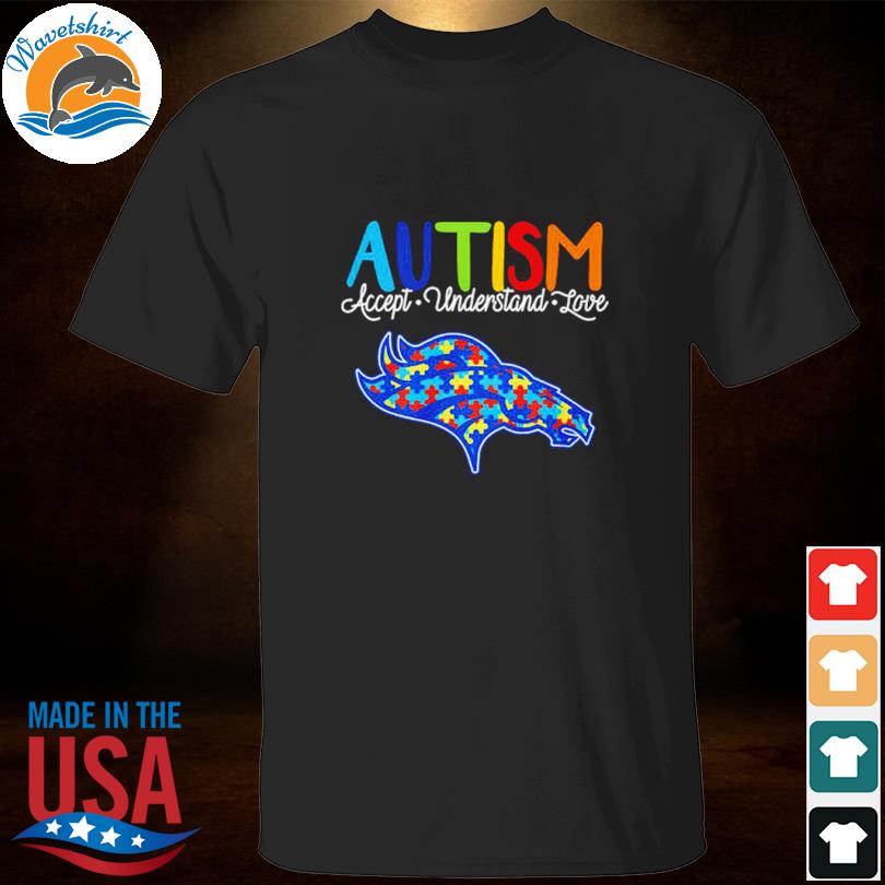 Denver Broncos Nfl Autism Awareness Accept Understand Love Shirt